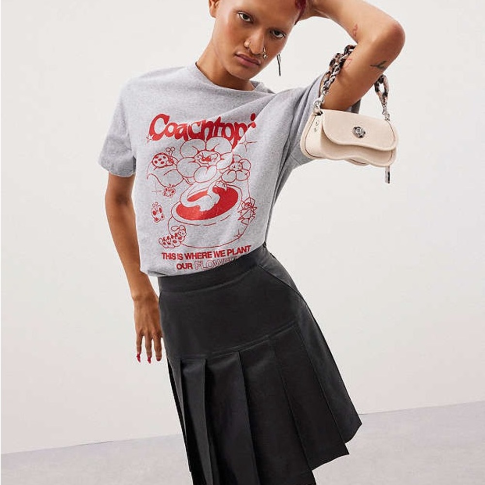 NWT Coachtopia Cream Leather Women's Handbag/Crossbody Bag - Picture 9 of 9